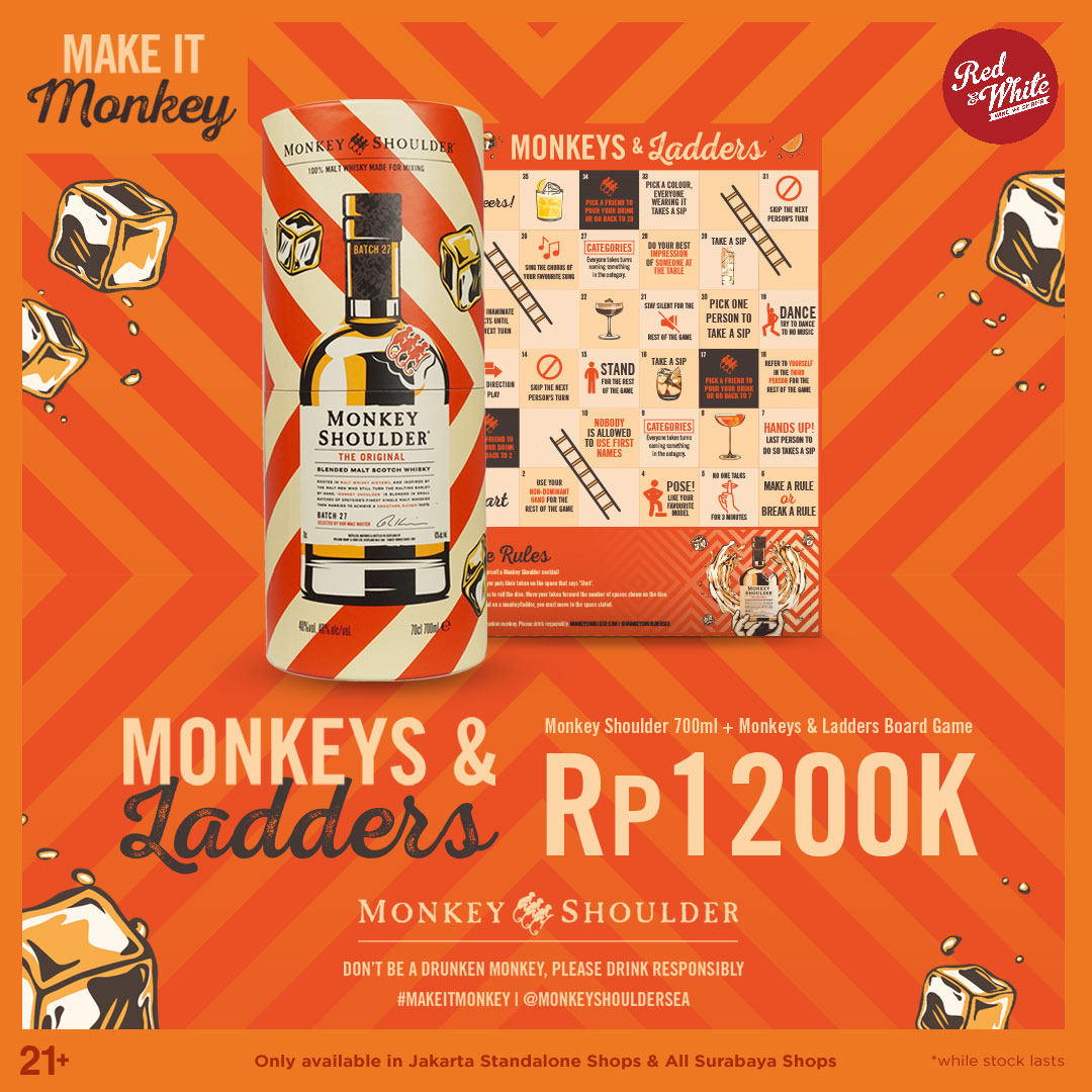 Get Monkeys & Ladders Board Game with Every Purchase of