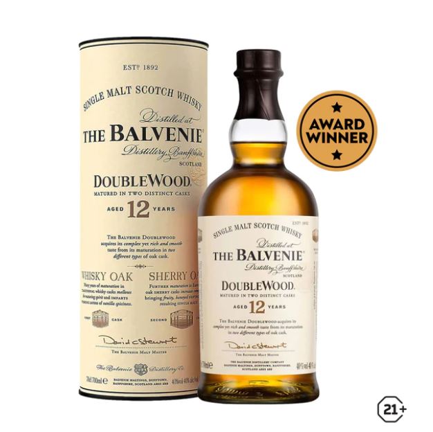 Balvenie 12yrs - Doublewood - Single Malt Whisky - 700ml