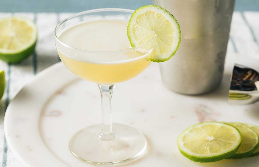 Gimlet gin cocktail