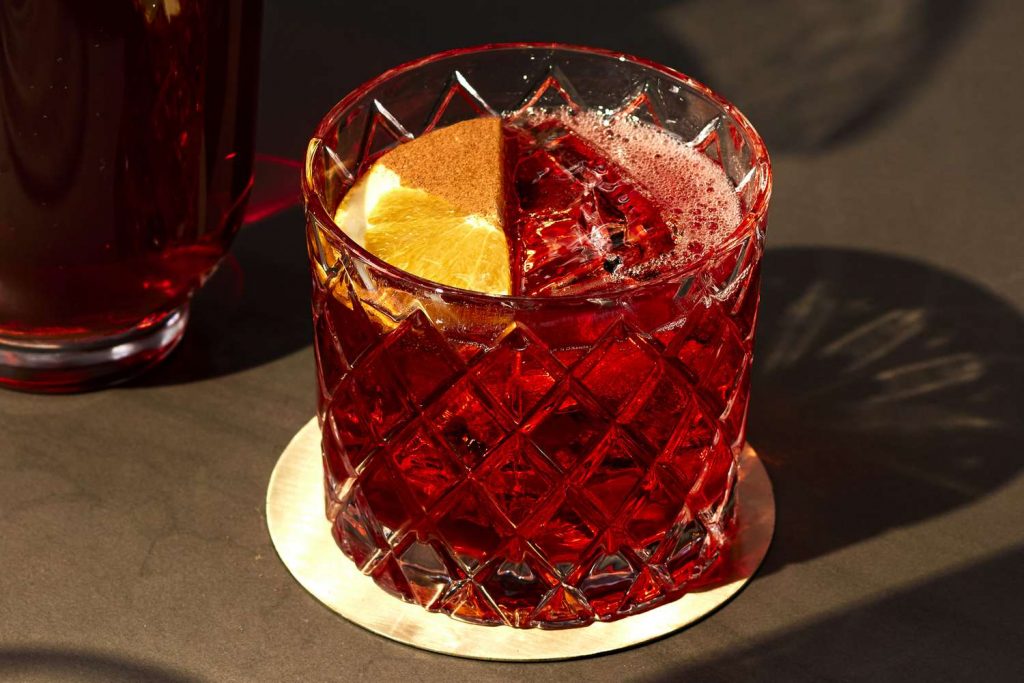 Negroni cocktail