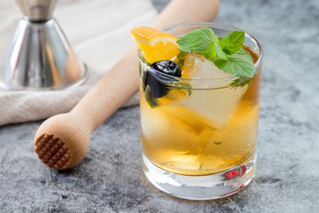 Classic brandy cocktail