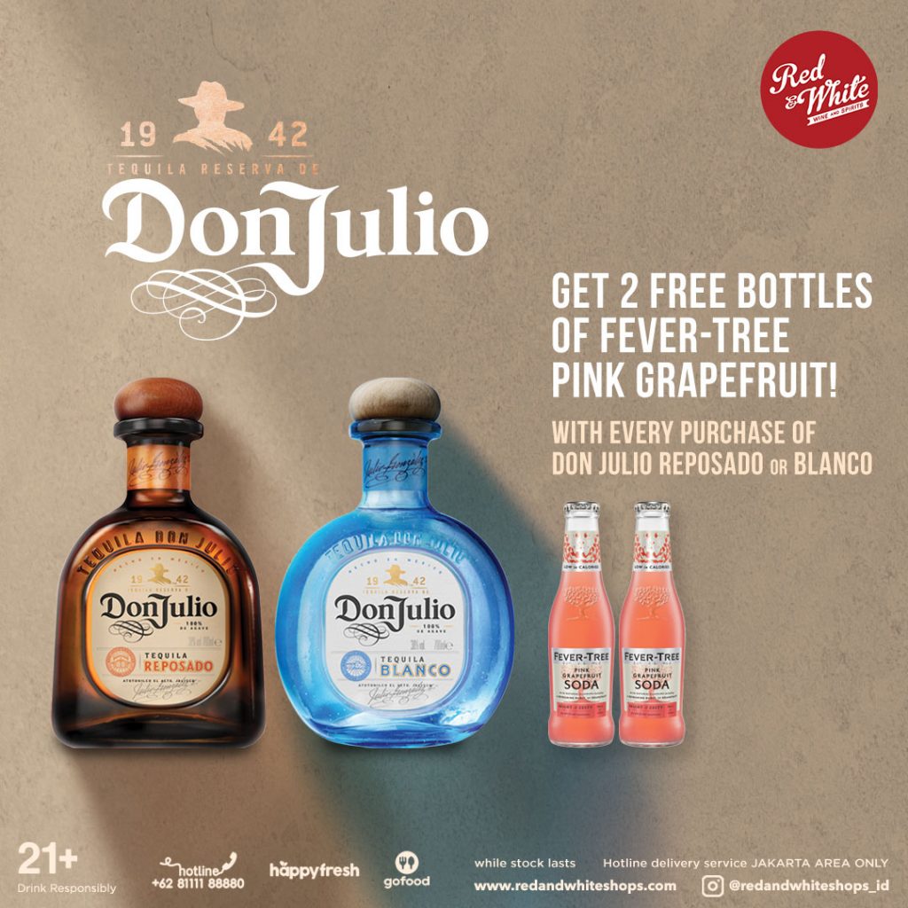 Get A Pack Of Fever Tree Grapefruit With Every Purchase Of Don Julio