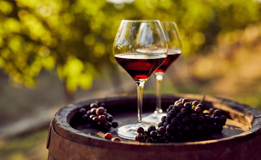 jenis wine merah