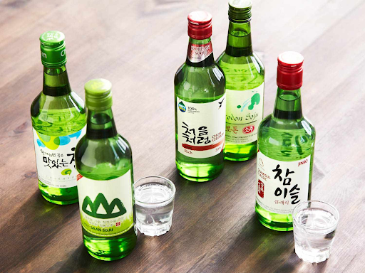 jenis minuman alkohol soju
