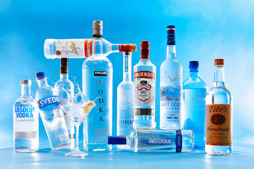 jenis alkohol vodka