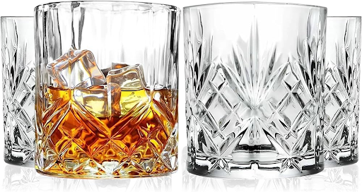 cara meminum cognac dengan rock glass