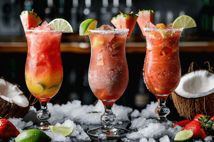 resep frozen cocktails