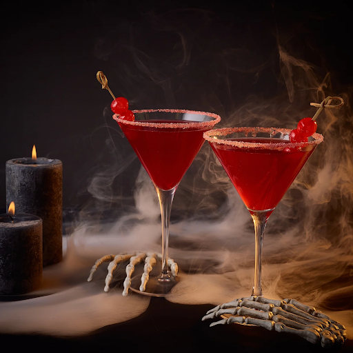 Vampire's Kiss Martini vampire cocktail