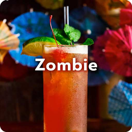 Zombie Cocktail halloween drinks